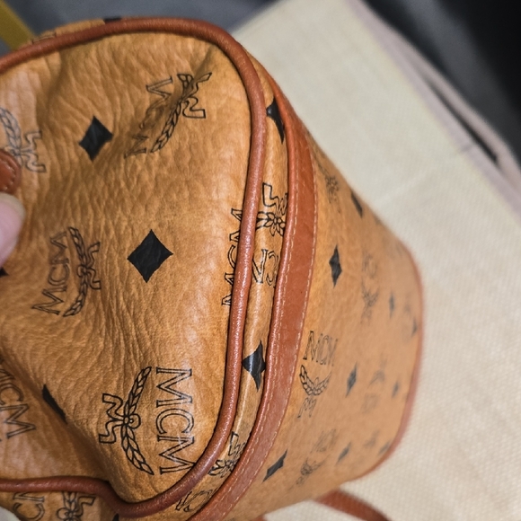 MCM Mini Barrel Crossbody Bag EUC - Picture 5 of 13